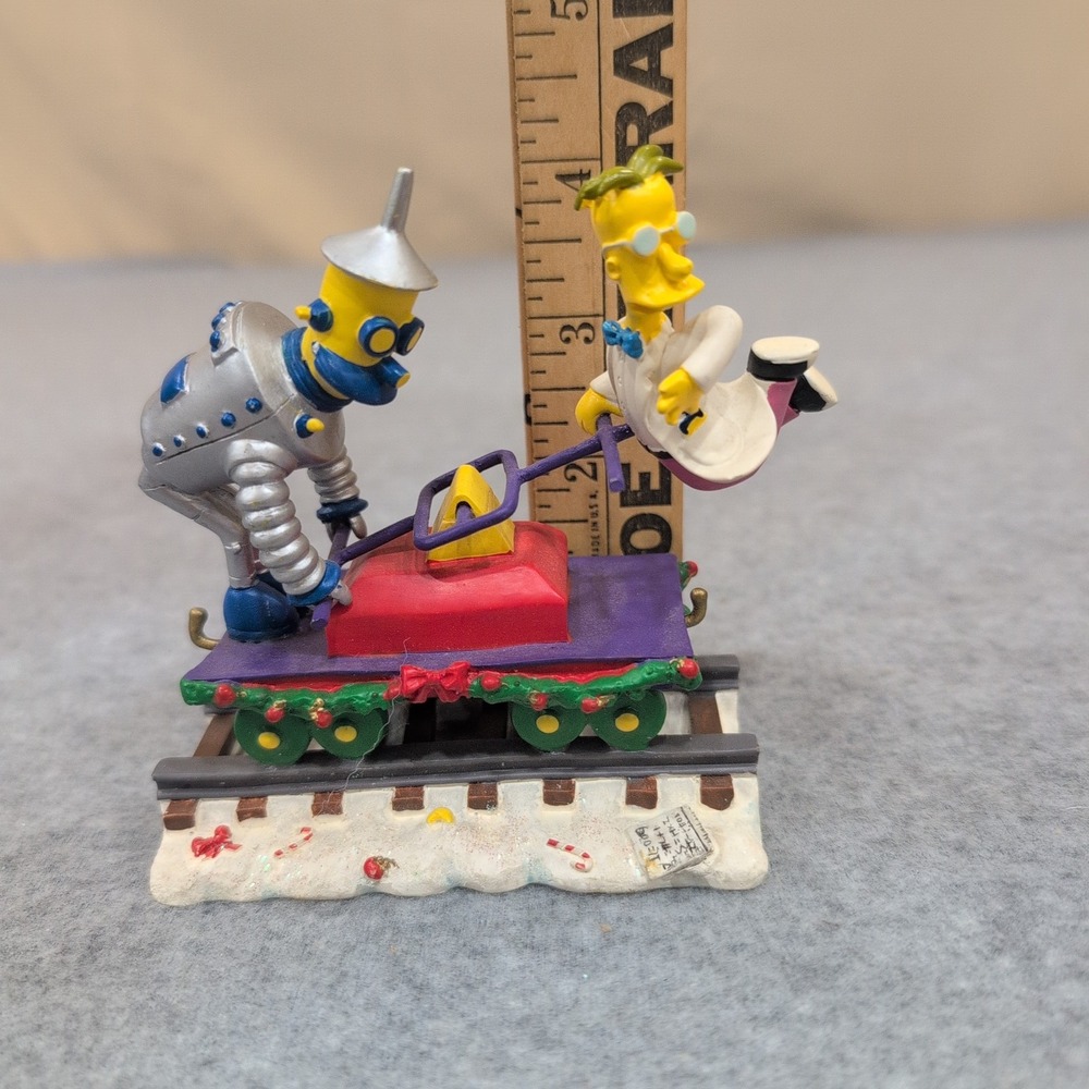 The Simpsons Christmas Express Frink Laboratories Sculpture 2003 Hamilton 1803 - Picture 2 of 6